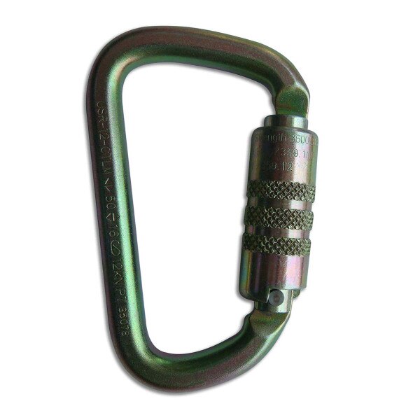 ANSICSA Small Steel Carabiner 01