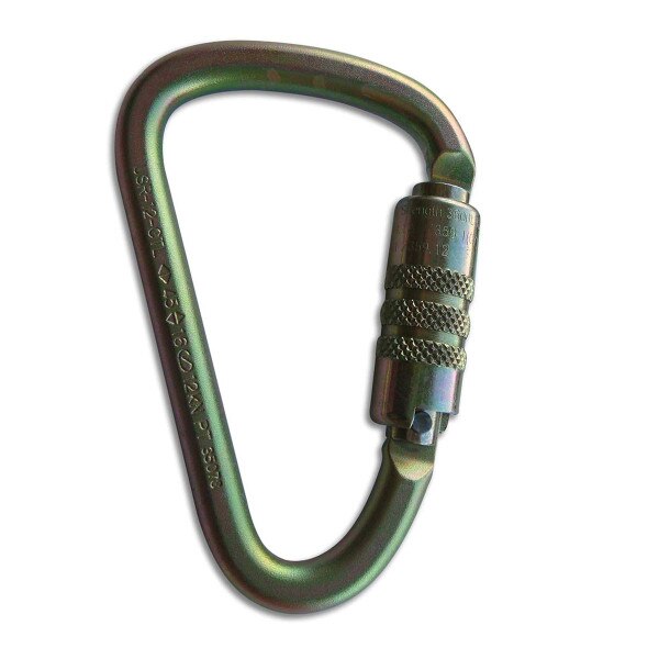 ANSICSA Small Steel Carabiner 01