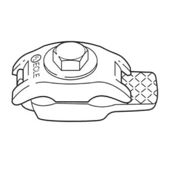 mini round cable to flat metal draw