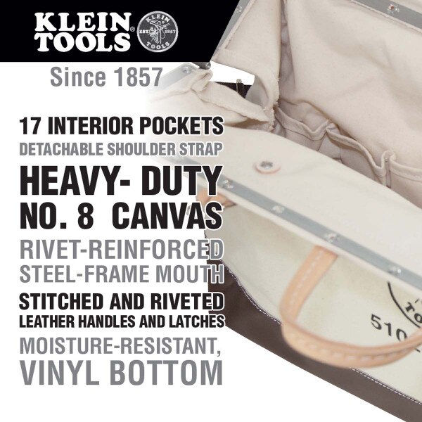 Klein Tools Deluxe Canvas Tool 05