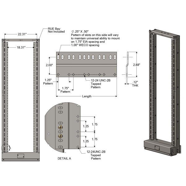 Rack Adapter to Universal E 03