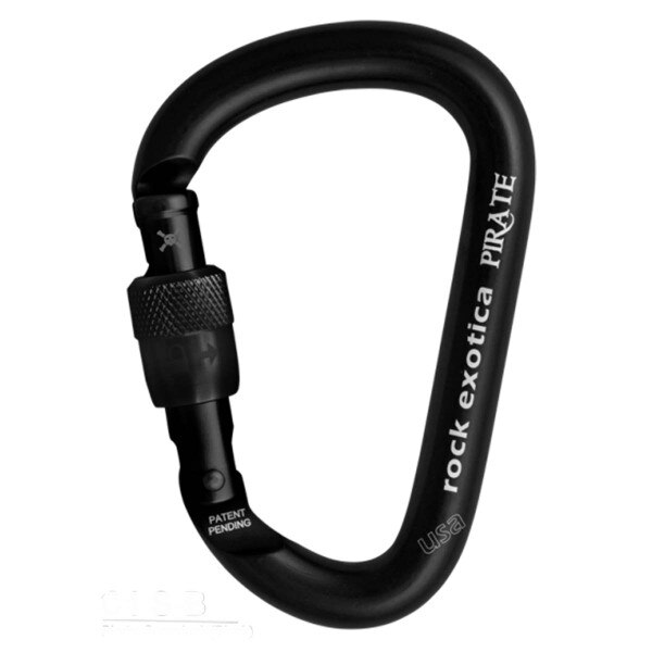 Pirate ScrewLock Carabiner Bl 02