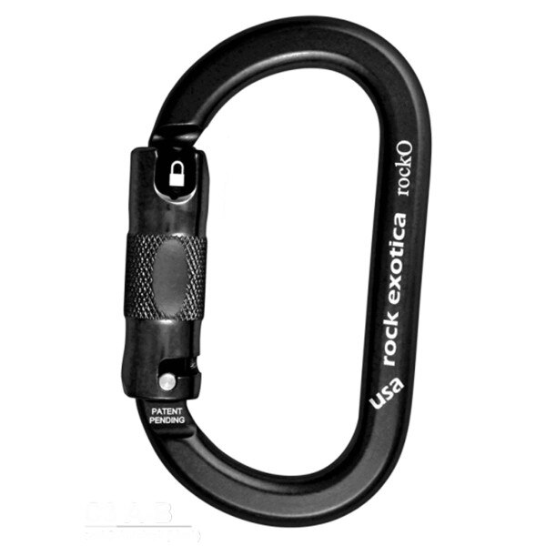 rockO AutoLock Carabiner Blac 01