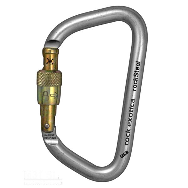 rockSteel ScrewLock Carabiner 04