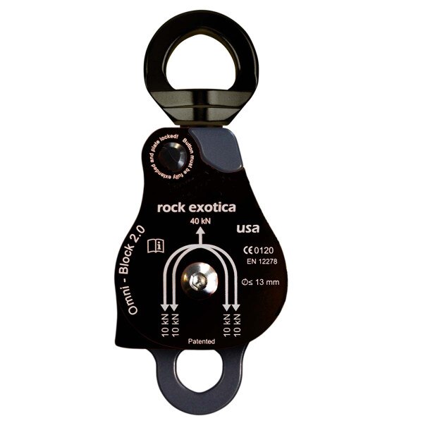 OmniBlock Double Pulley Blac 04