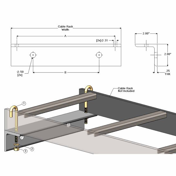 Wall Angle Mount Kit w JBolts 01