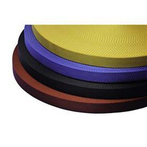 PMI Flat Webbing Solid Black 01