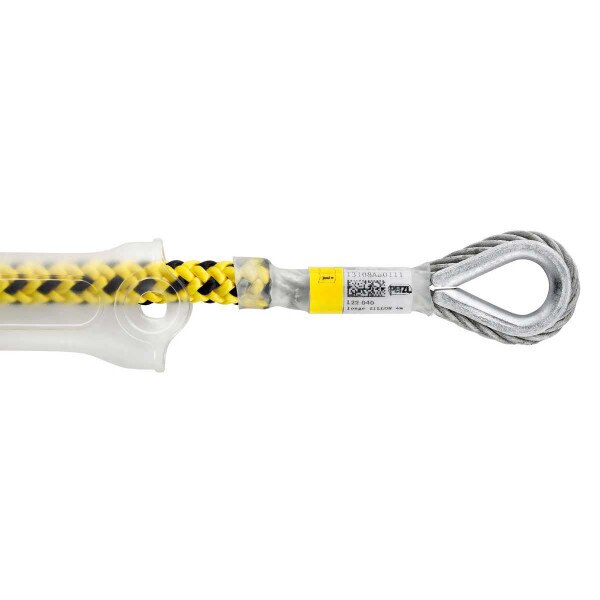 Petzl Microflip Steel Core End View