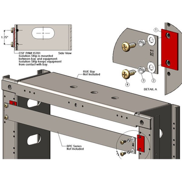 RU Insulation Rack Adapter Kit 01