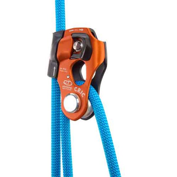 cric rope grab and pulley in action