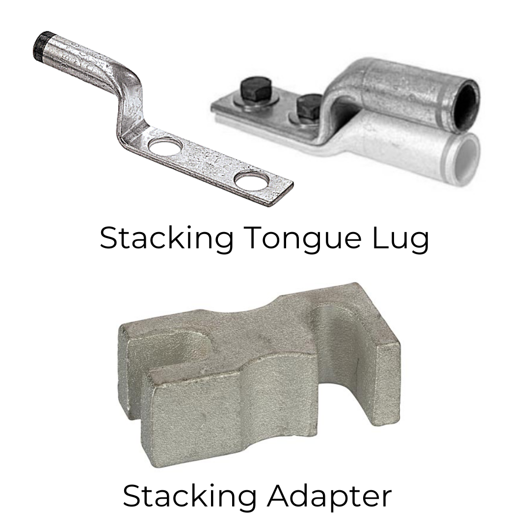 Stacking Lugs and Stacking Adapter Photo